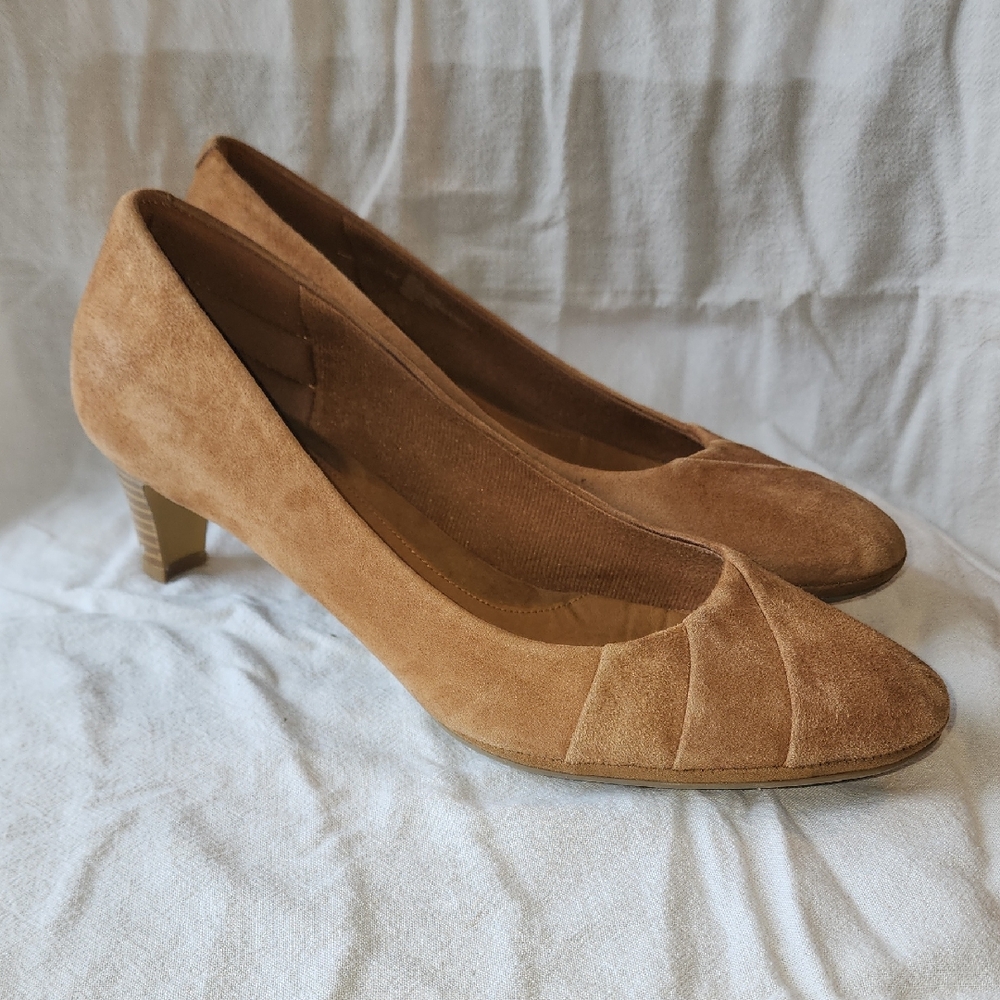 Sofft Tan Heels Elegant Comfort